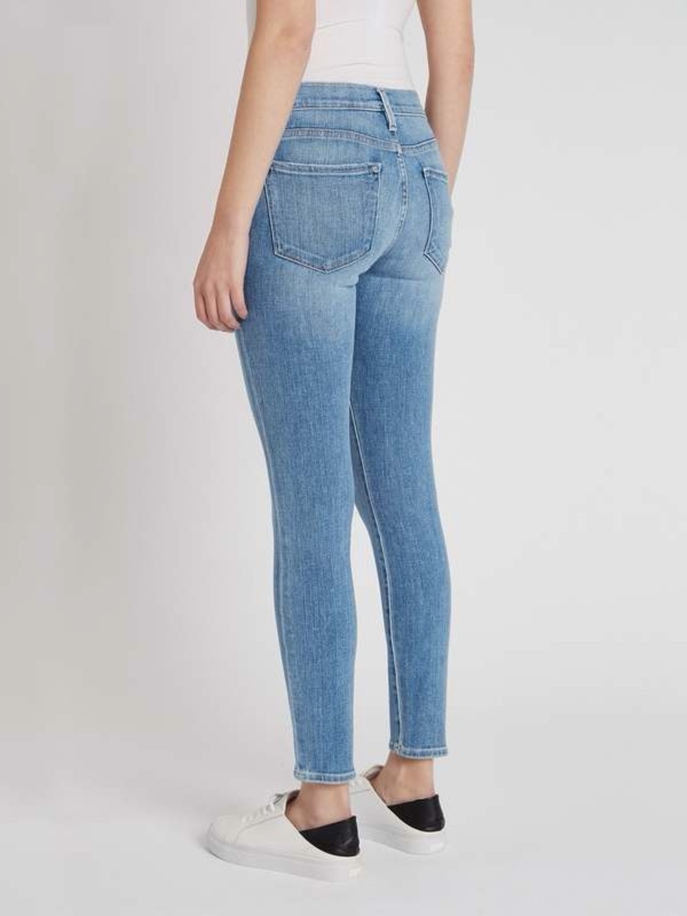 Frame Denim le skinny de jeanne crop